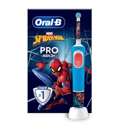 Ηλεκτρική οδοντόβουρτσα Oral-B Vitality Pro Kids Spider-Man Edition, Μπλε EU