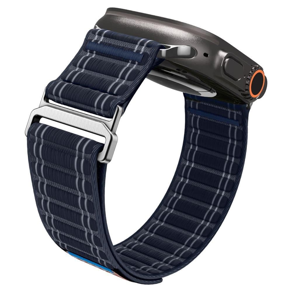 Spigen Wbf0 Λουράκι Για Apple Watch 8/9/10/11/se/ultra (44/45/46/49mm) Ναυτικό Μπλε 4