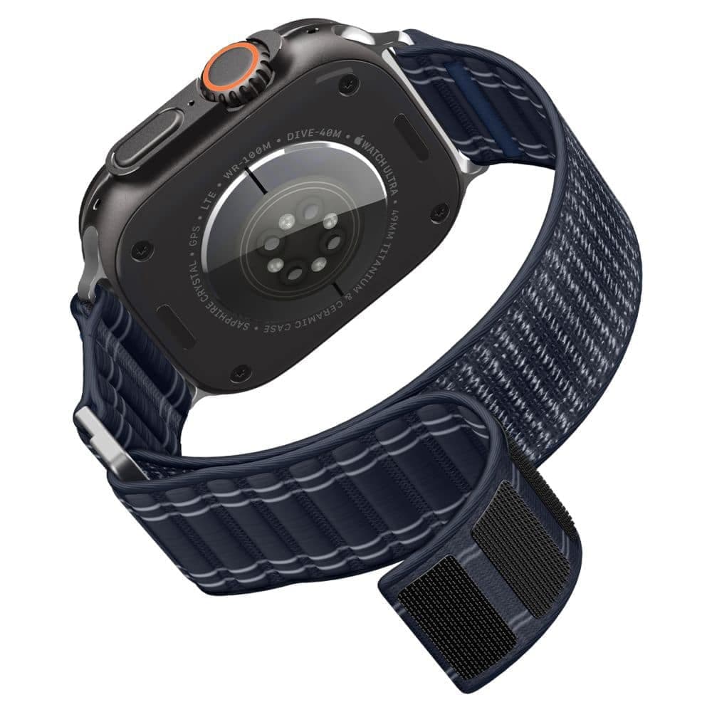 Spigen Wbf0 Λουράκι Για Apple Watch 8/9/10/11/se/ultra (44/45/46/49mm) Ναυτικό Μπλε 7