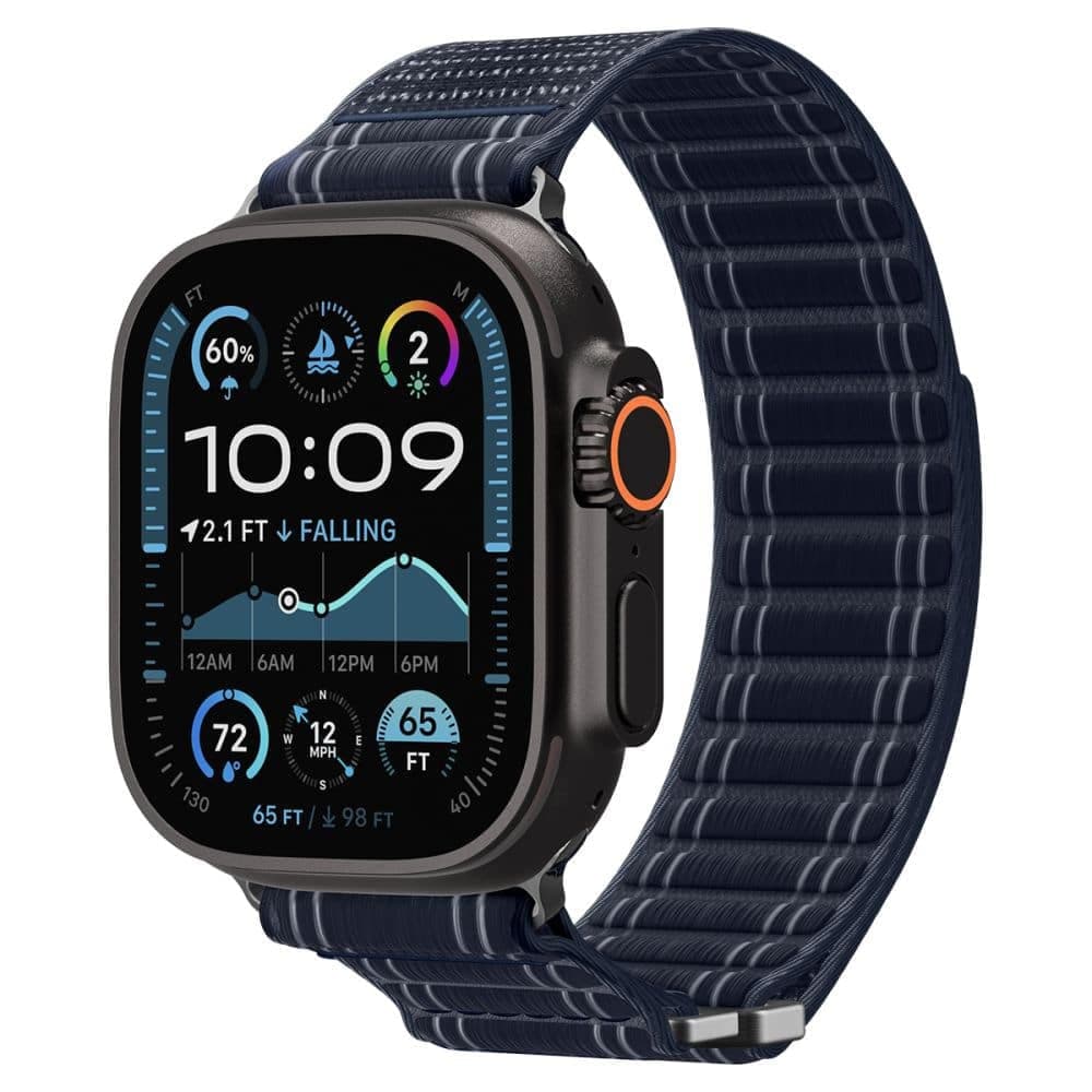 Spigen Wbf0 Λουράκι Για Apple Watch 8/9/10/11/se/ultra (44/45/46/49mm) Ναυτικό Μπλε 3