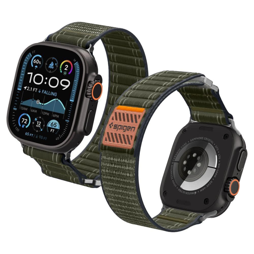 Spigen Wbf0 Λουράκι Για Apple Watch 8/9/10/11/se/ultra (44/45/46/49mm) Πράσινο