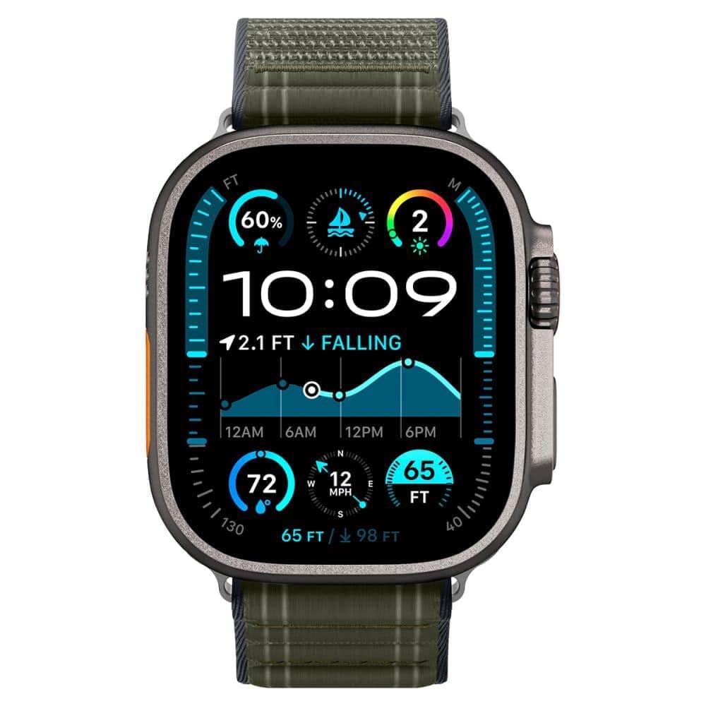 Spigen Wbf0 Λουράκι Για Apple Watch 8/9/10/11/se/ultra (44/45/46/49mm) Πράσινο 6