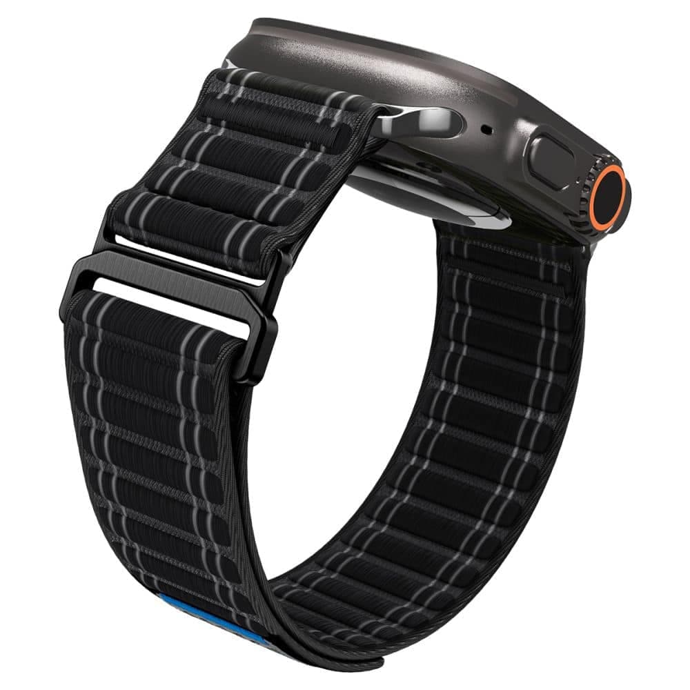 Spigen Wbf0 Λουράκι Για Apple Watch 8/9/10/11/se/ultra (44/45/46/49mm) Μαύρο 4