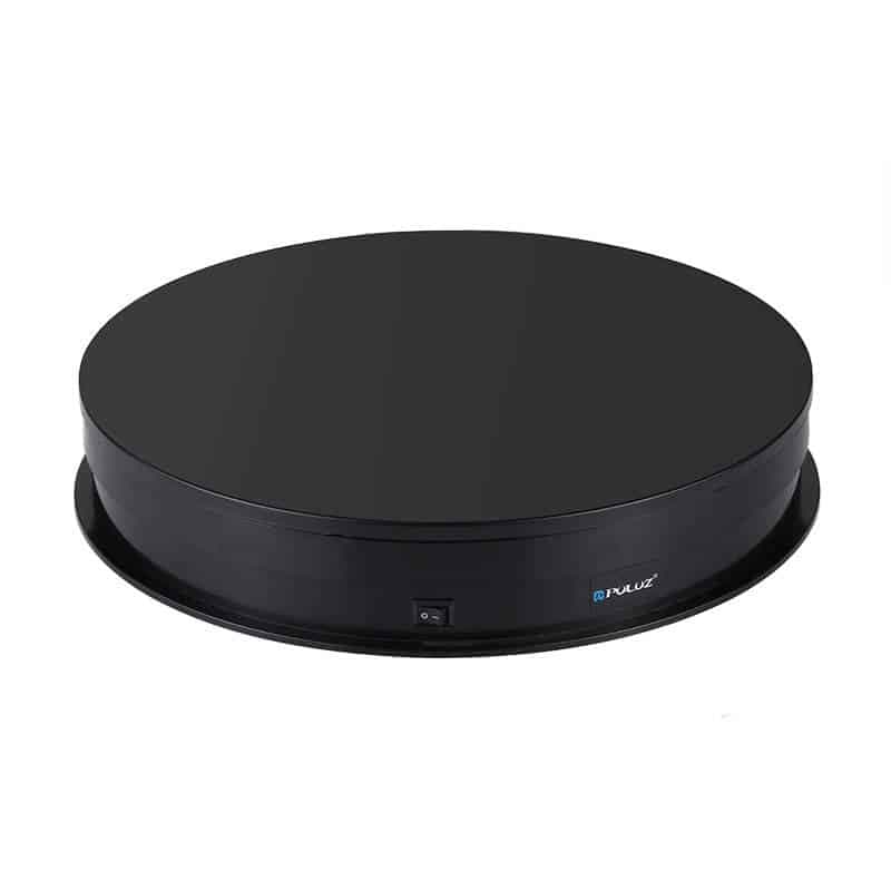 Ηλεκτρικό Περιστρεφόμενο Πικάπ Οθόνης Puluz 30cm USB (μαύρο)