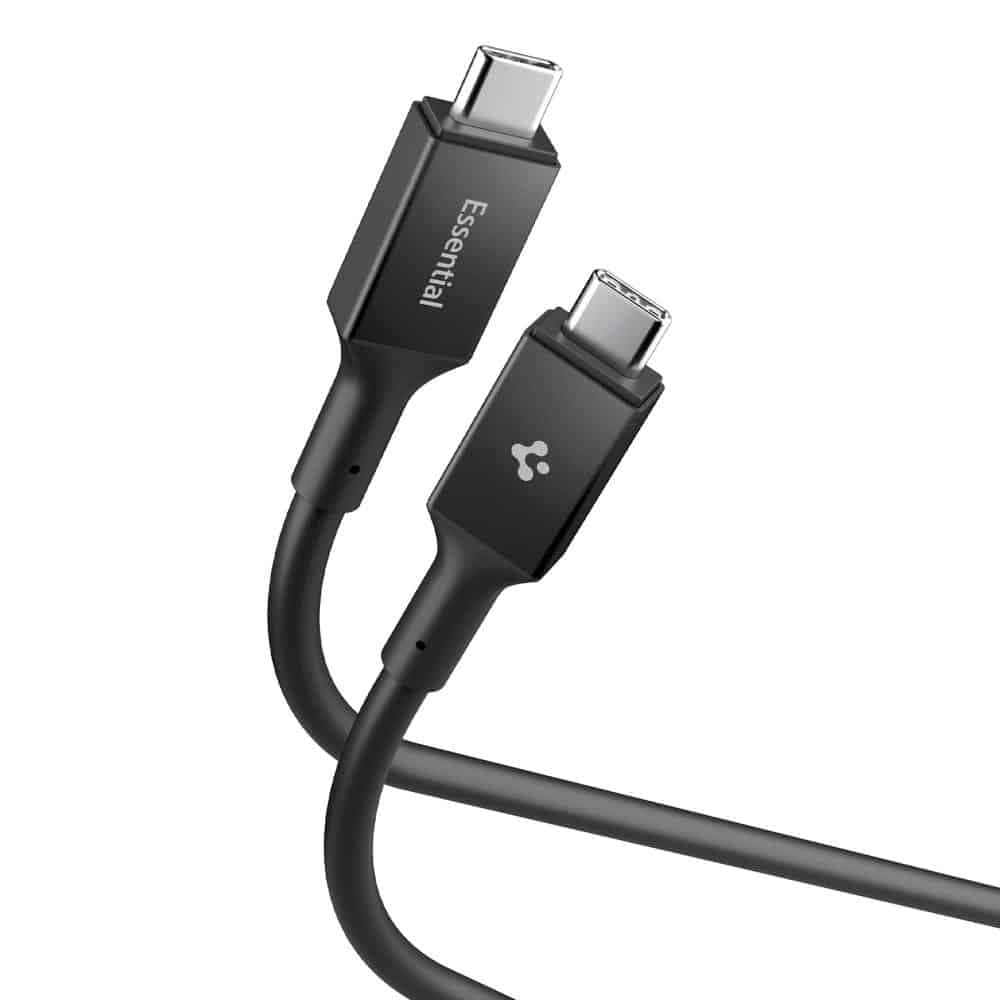 Καλώδιο USB-C Spigen EB24015CC Essential 240W 1.5m Μαύρο