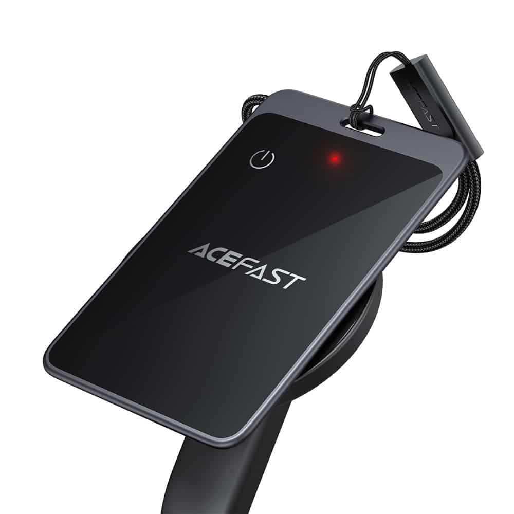 Acefast - Έξυπνο Finder Card Tracker (S3) - Συμβατότητα με iOS, Bluetooth, IP68, Εξαιρετικά λεπτό, Μπαταρία 3 μηνών - Μεταλλικό γκρι 5