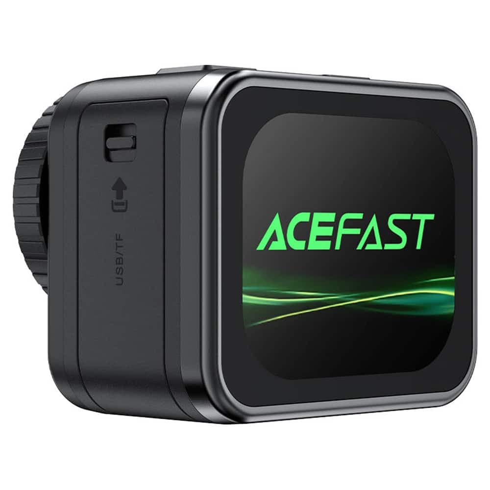 Acefast - Κάμερα Δράσης (X1) - 4K, 20MP, Wi-Fi, Σταθεροποίηση EIS, Οθόνη Αφής 2,1", IPX8 21m Αδιάβροχη - Μαύρη 4