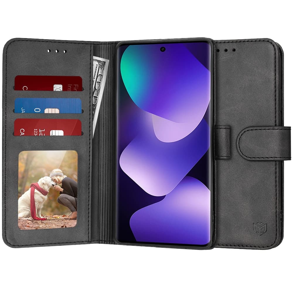 Techsuit Diary Book - θήκη για Xiaomi Redmi Note 15 / 5G 4G Poco M8 - Μαύρο