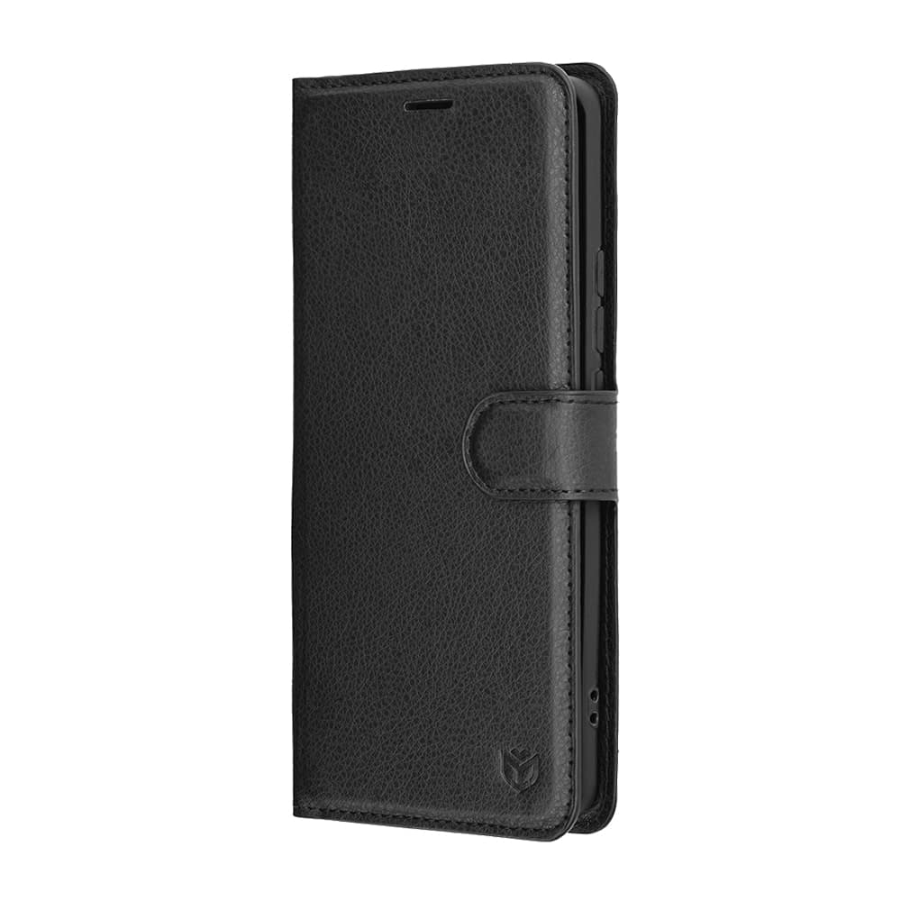 Techsuit Leather Folio - θήκη για Xiaomi Redmi Note 15 / 5G 4G Poco M8 - Μαύρο 4