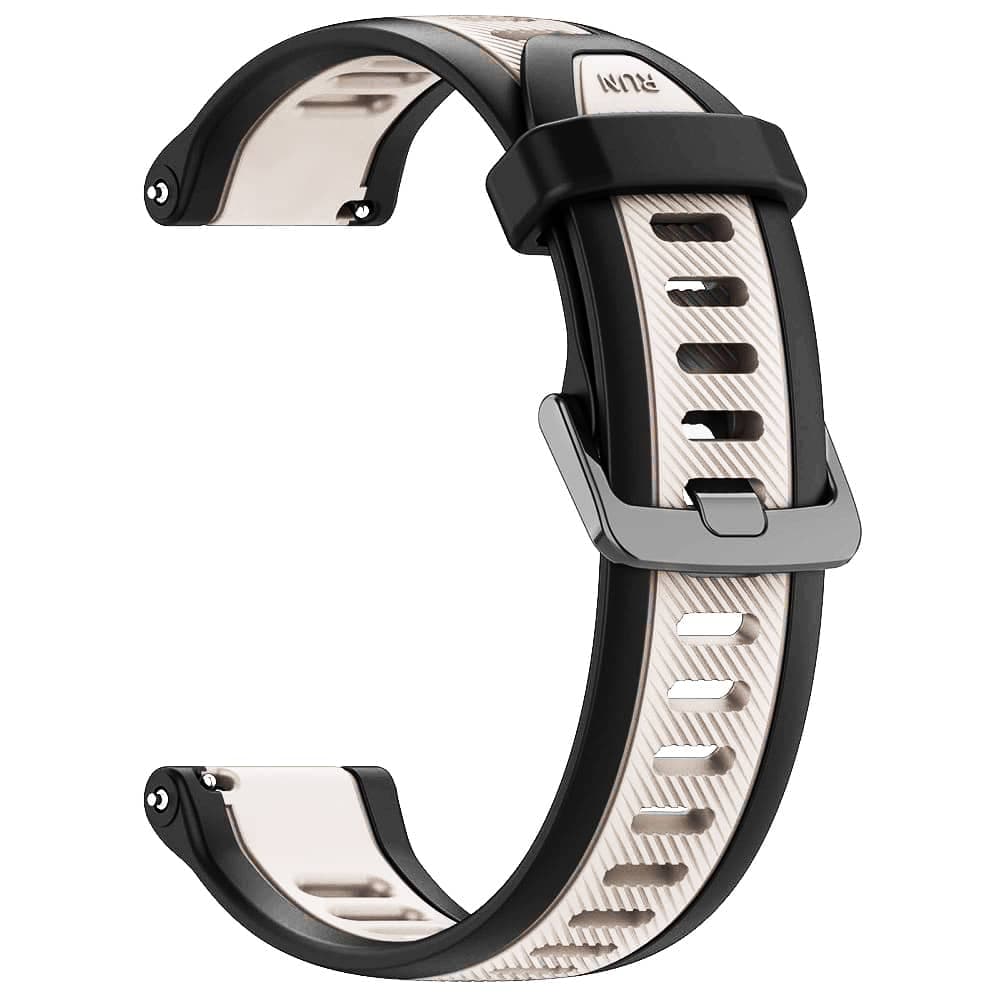 Techsuit - Λουράκι ρολογιού 20mm (W053) - Samsung Galaxy Watch 4/5/Active 2, Huawei Watch GT 3 (42mm)/GT 3 Pro (43mm) - Μπεζ