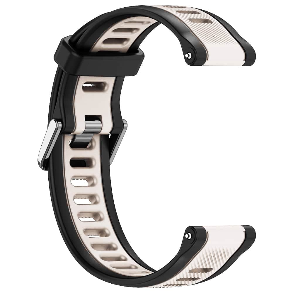 Techsuit - Λουράκι ρολογιού 20mm (W053) - Samsung Galaxy Watch 4/5/Active 2, Huawei Watch GT 3 (42mm)/GT 3 Pro (43mm) - Μπεζ 2