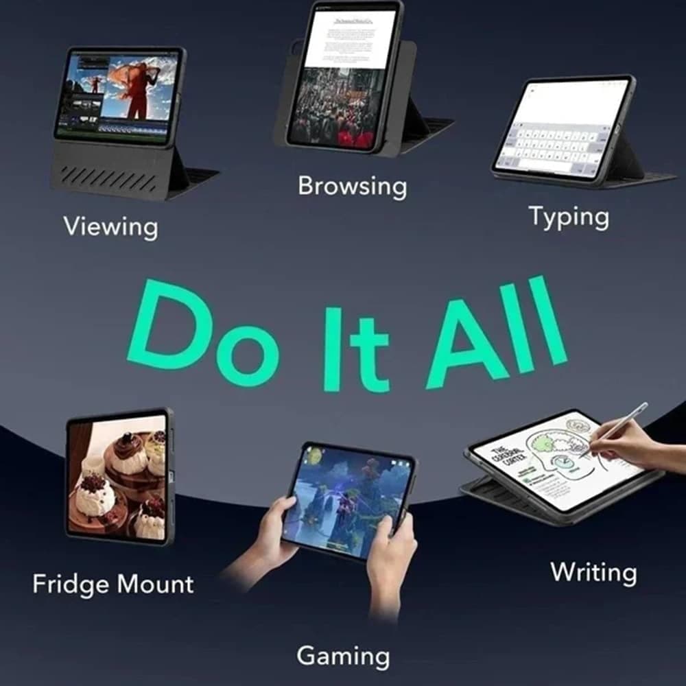 ESR Shift Magnetic - θήκη για Apple iPad (2022) / (2025) 10.2 (2021) - Ροζ 3