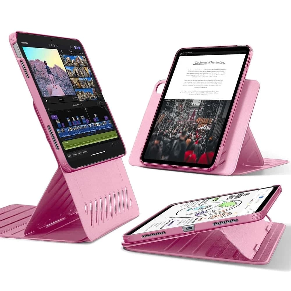 ESR Shift Magnetic - θήκη για Apple iPad (2022) / (2025) 10.2 (2021) - Ροζ