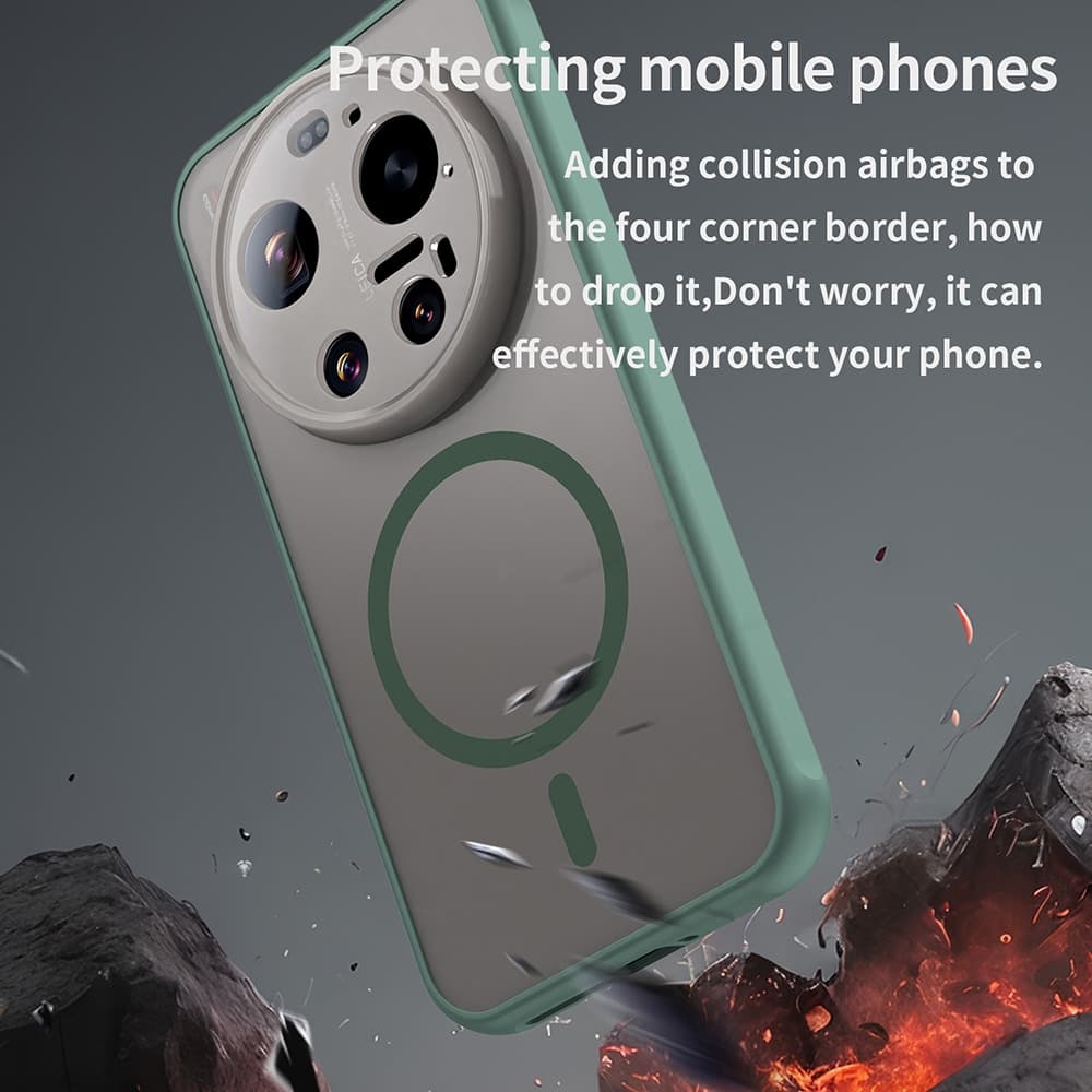Techsuit HaloFrost II - θήκη για Xiaomi 17 Ultra - Πράσινο 5