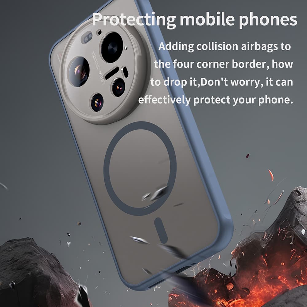 Techsuit HaloFrost II - θήκη για Xiaomi 17 Ultra - Μπλε 5