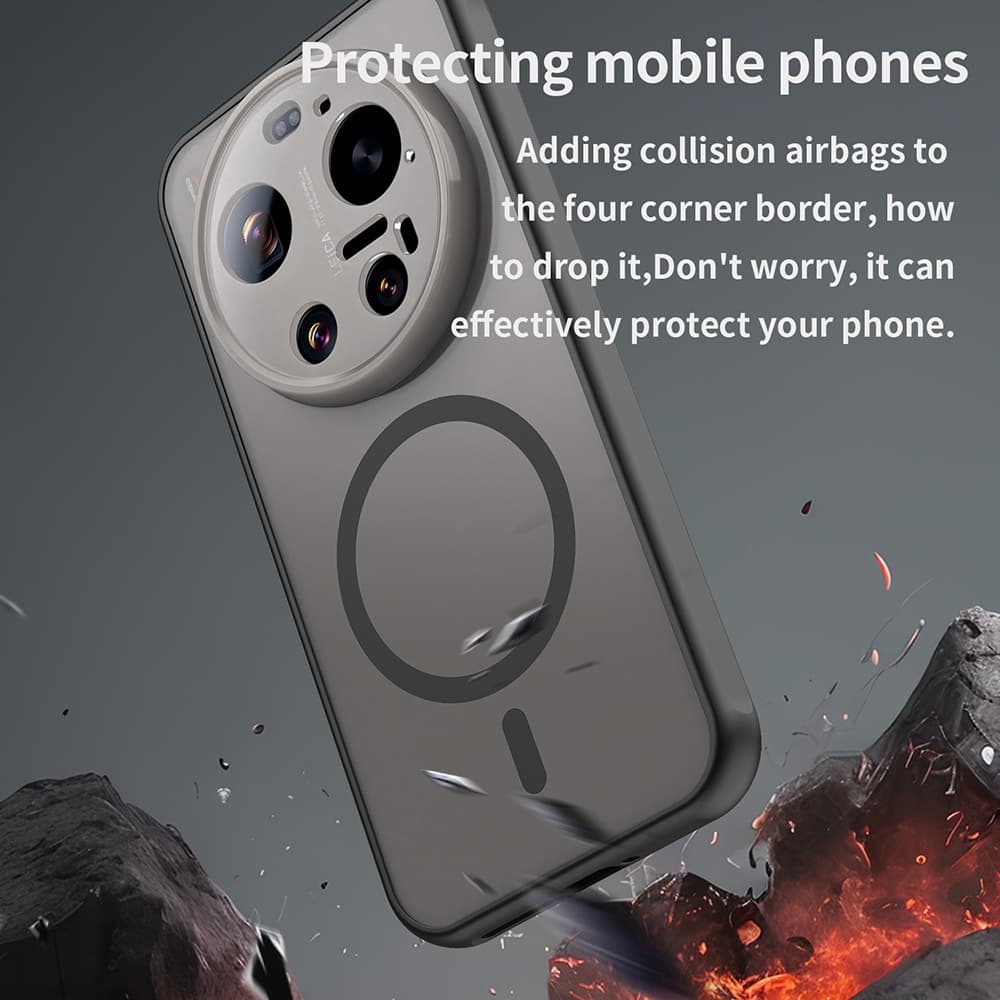 Techsuit HaloFrost II - θήκη για Xiaomi 17 Ultra - Μαύρο 5
