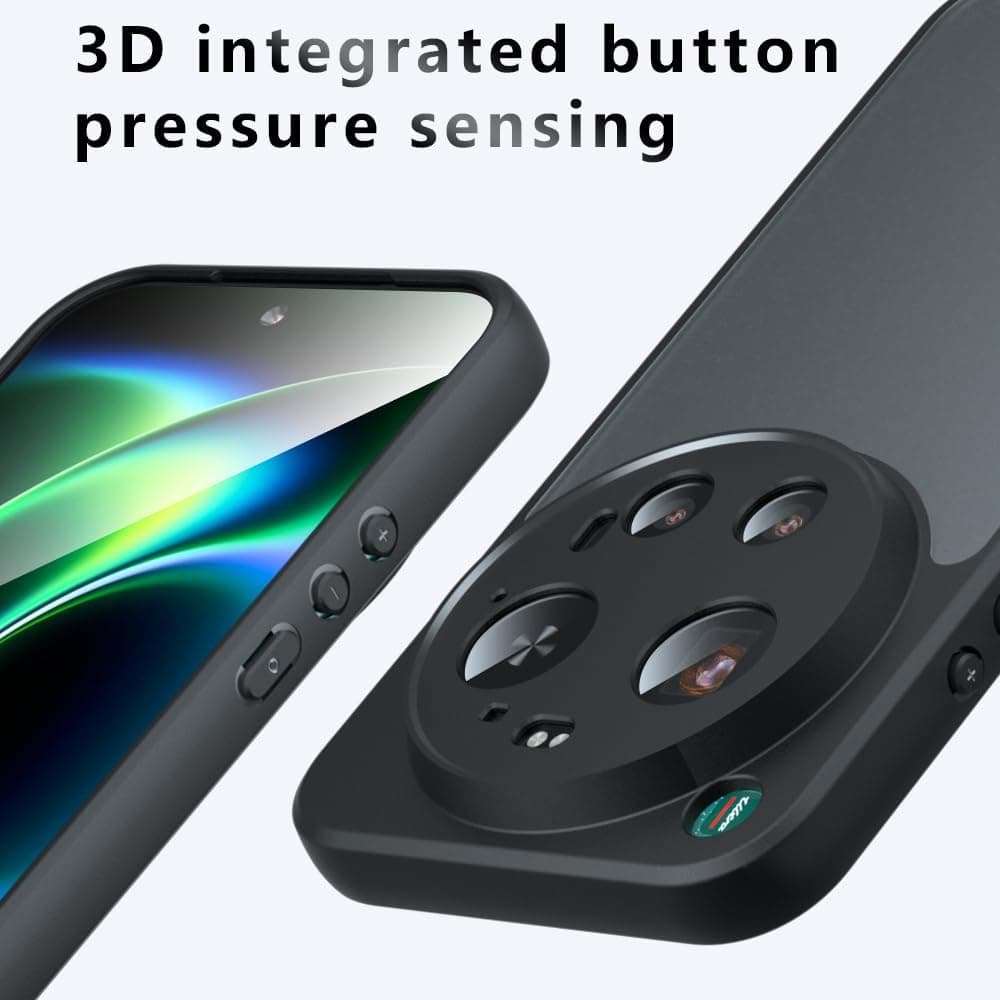 Techsuit PureFrost - θήκη για Xiaomi 17 Ultra - Μαύρο 6