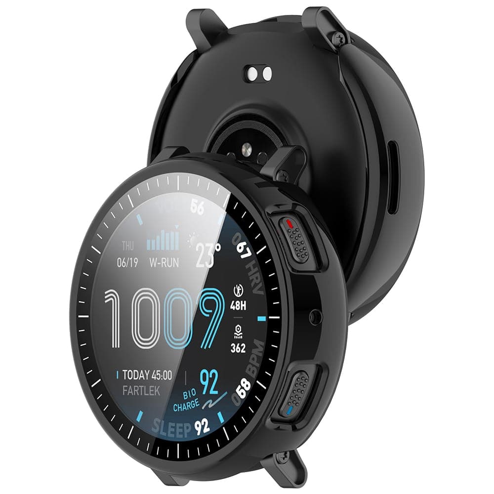 Techsuit - Defense360 Pro + Προστατευτικό οθόνης - Amazfit Active Max - Μαύρο 2