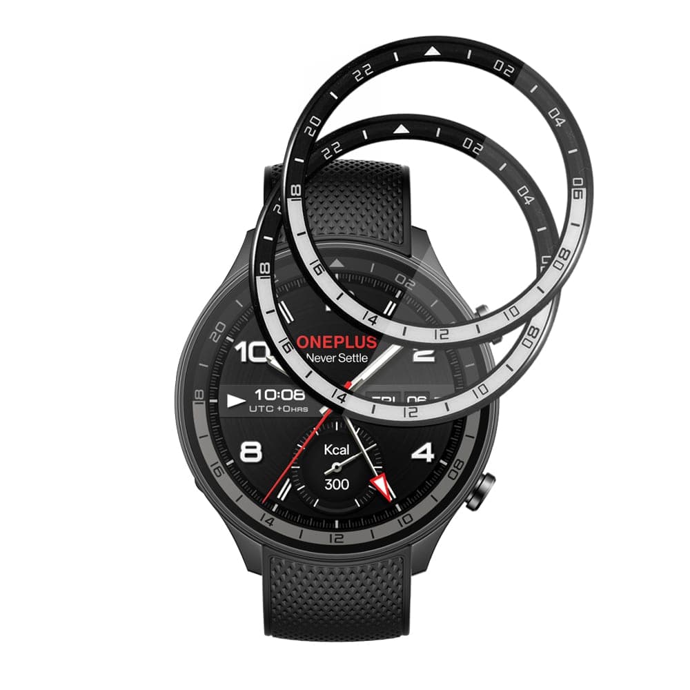 Techsuit - Nano Flex (συσκευασία 2 τεμαχίων) - OnePlus Watch 2R - Μαύρο 2