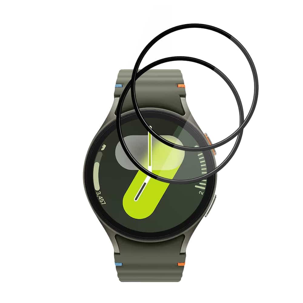 Techsuit - Nano Flex (συσκευασία 2 τεμαχίων) - Samsung Galaxy Watch7 44mm - Μαύρο 2