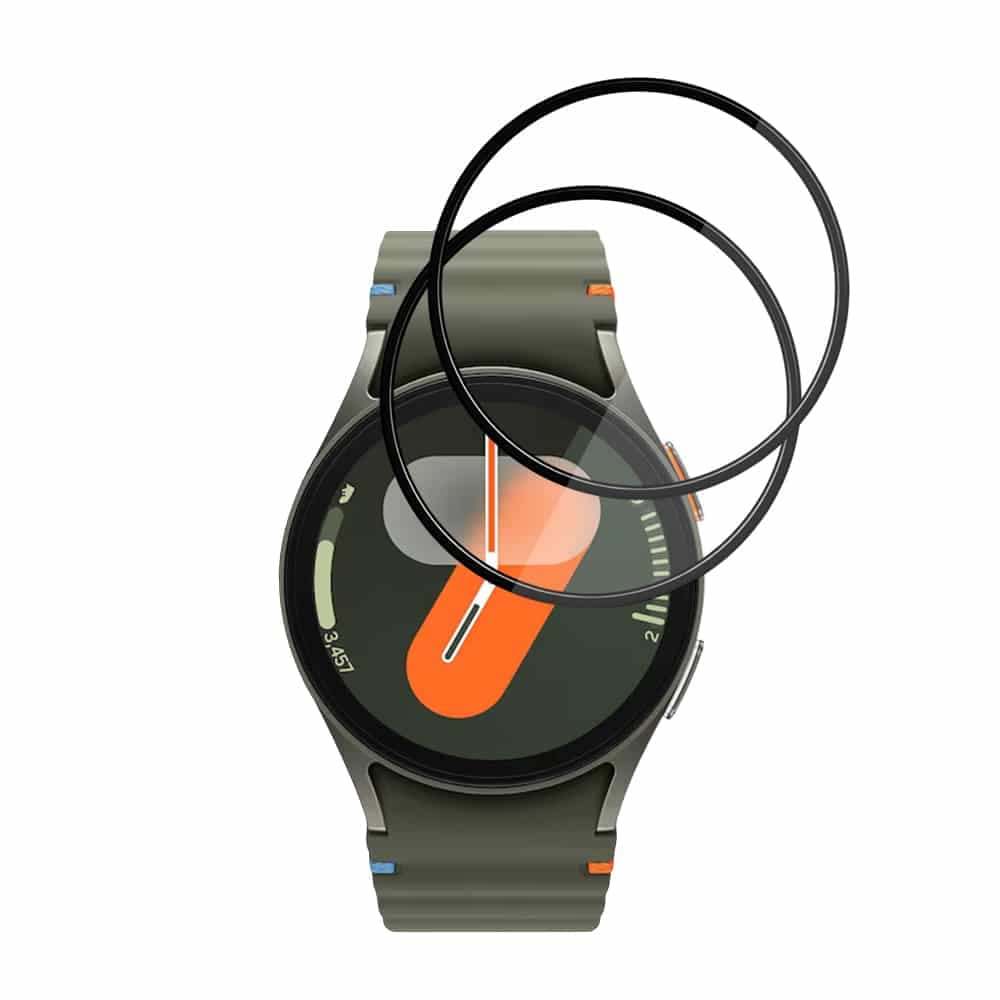 Techsuit - Nano Flex (συσκευασία 2 τεμαχίων) - Samsung Galaxy Watch7 40mm - Μαύρο 2