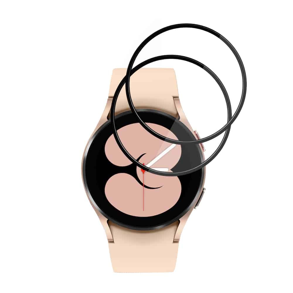 Techsuit - Nano Flex (συσκευασία 2 τεμαχίων) - Samsung Galaxy Watch4 40mm - Μαύρο 2