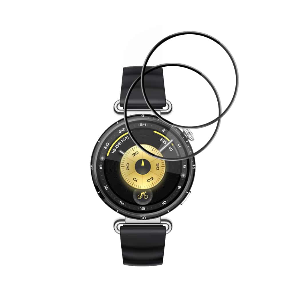 Techsuit - Nano Flex (συσκευασία 2 τεμαχίων) - Huawei Watch GT 6 41mm - Μαύρο 2