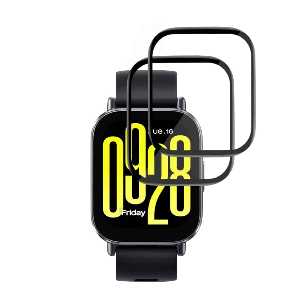 Techsuit - Nano Flex (συσκευασία 2 τεμαχίων) - Xiaomi Redmi Watch 5 Active - Μαύρο 2
