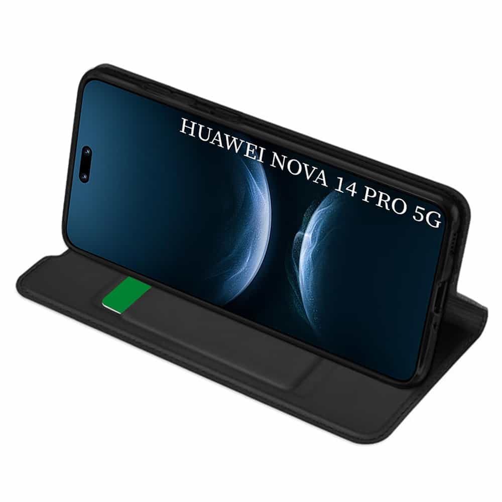 Techsuit Magskin Book - θήκη για Huawei nova 14 Pro - Μαύρο 2