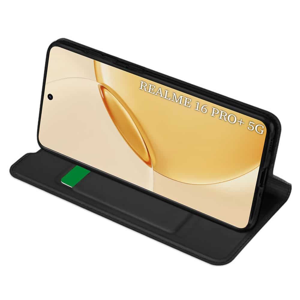 Techsuit Magskin Book - θήκη για Realme 16 Pro+ - Μαύρο 2