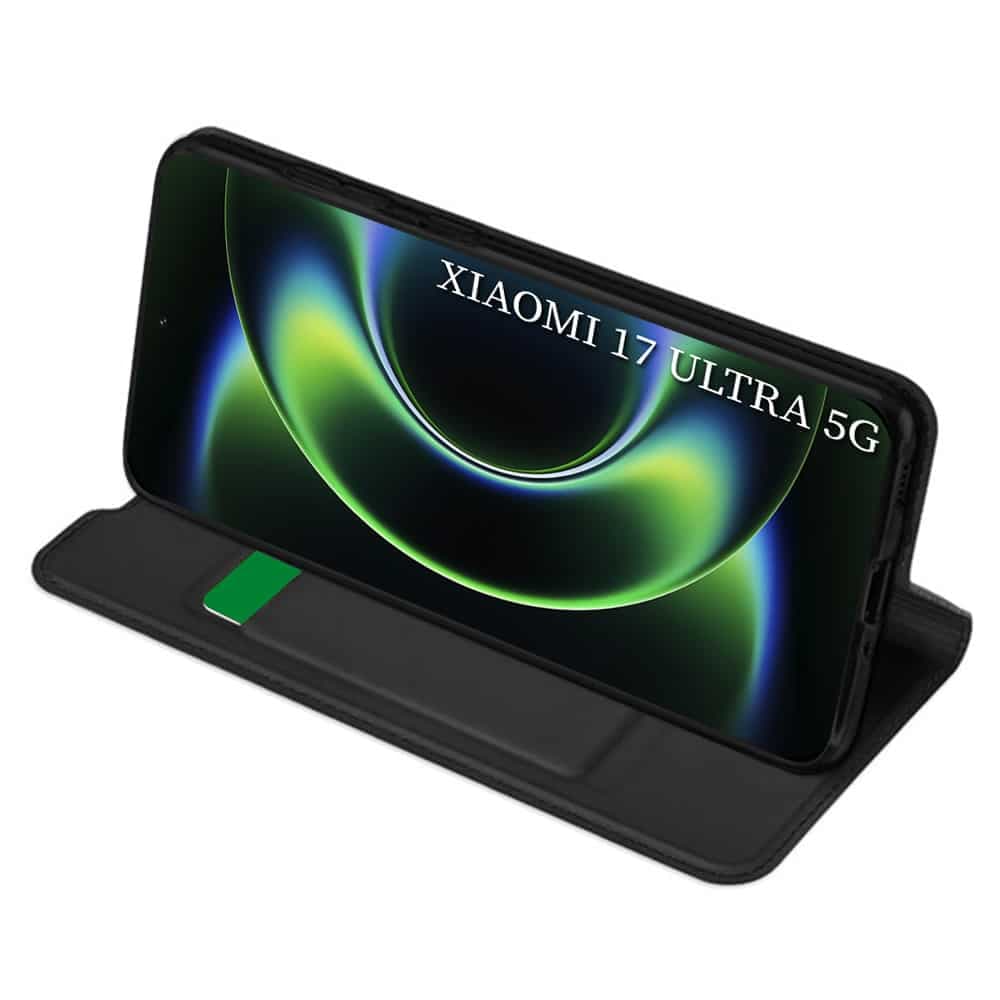 Techsuit Magskin Book - θήκη για Xiaomi 17 Ultra - Μαύρο 2