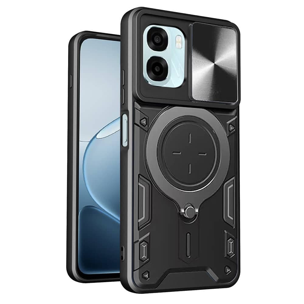 Techsuit CamGuard Pro - θήκη για Oppo A6x - Μαύρο