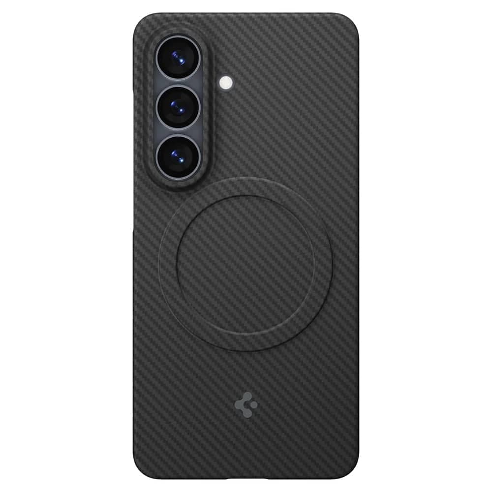 Spigen - Θήκη Air Skin Aramid MagFit (ACS11048) - Samsung Galaxy S26 Plus - Μαύρο 3