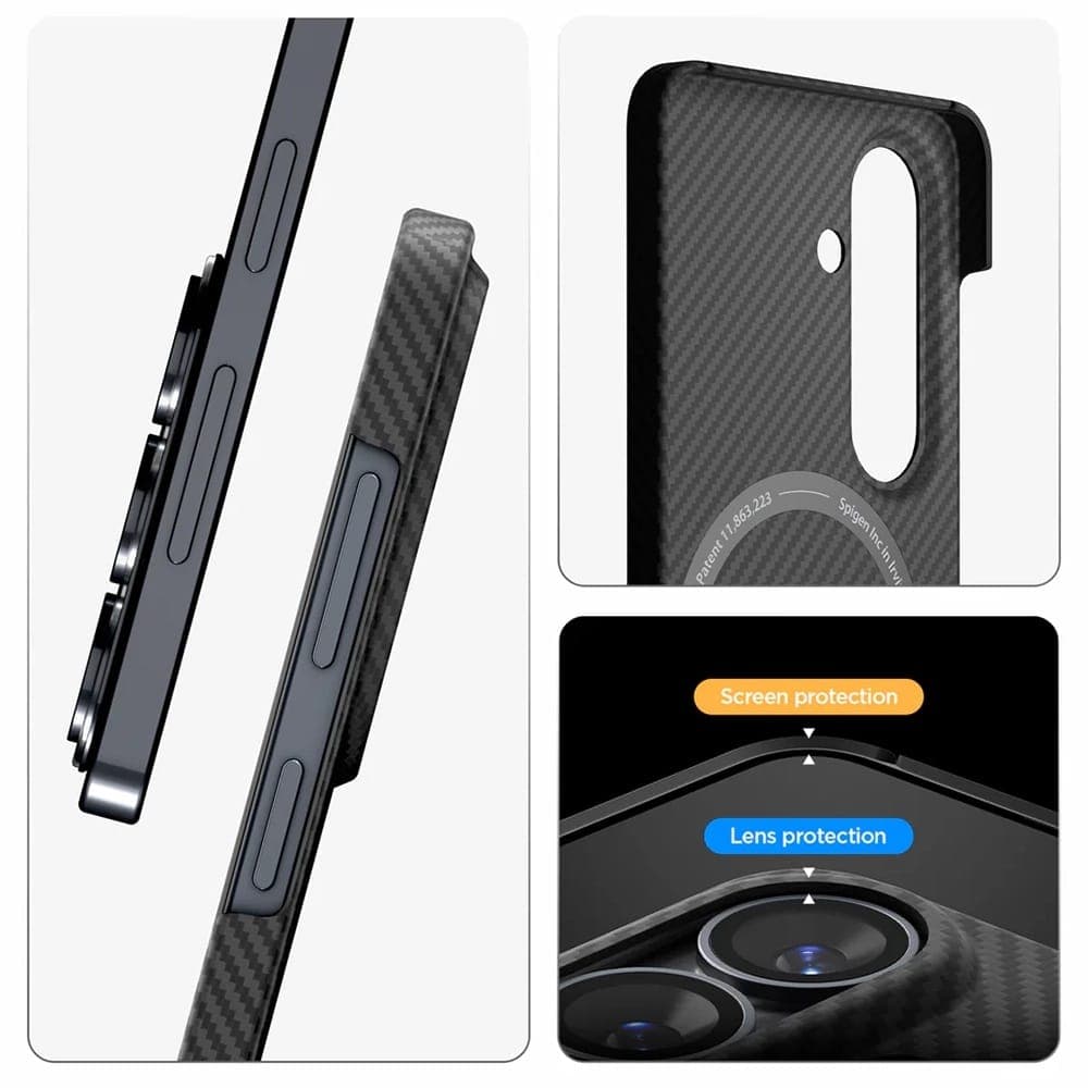 Spigen AirSkin Aramid - θήκη για Samsung Galaxy S26 - Μαύρο 5