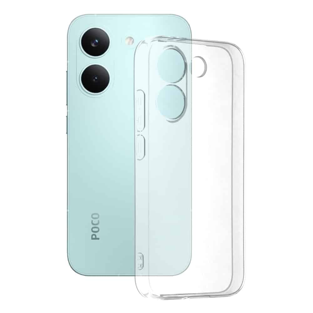 Techsuit Clear Silicone - θήκη για Xiaomi Poco X8 Pro - Διάφανο