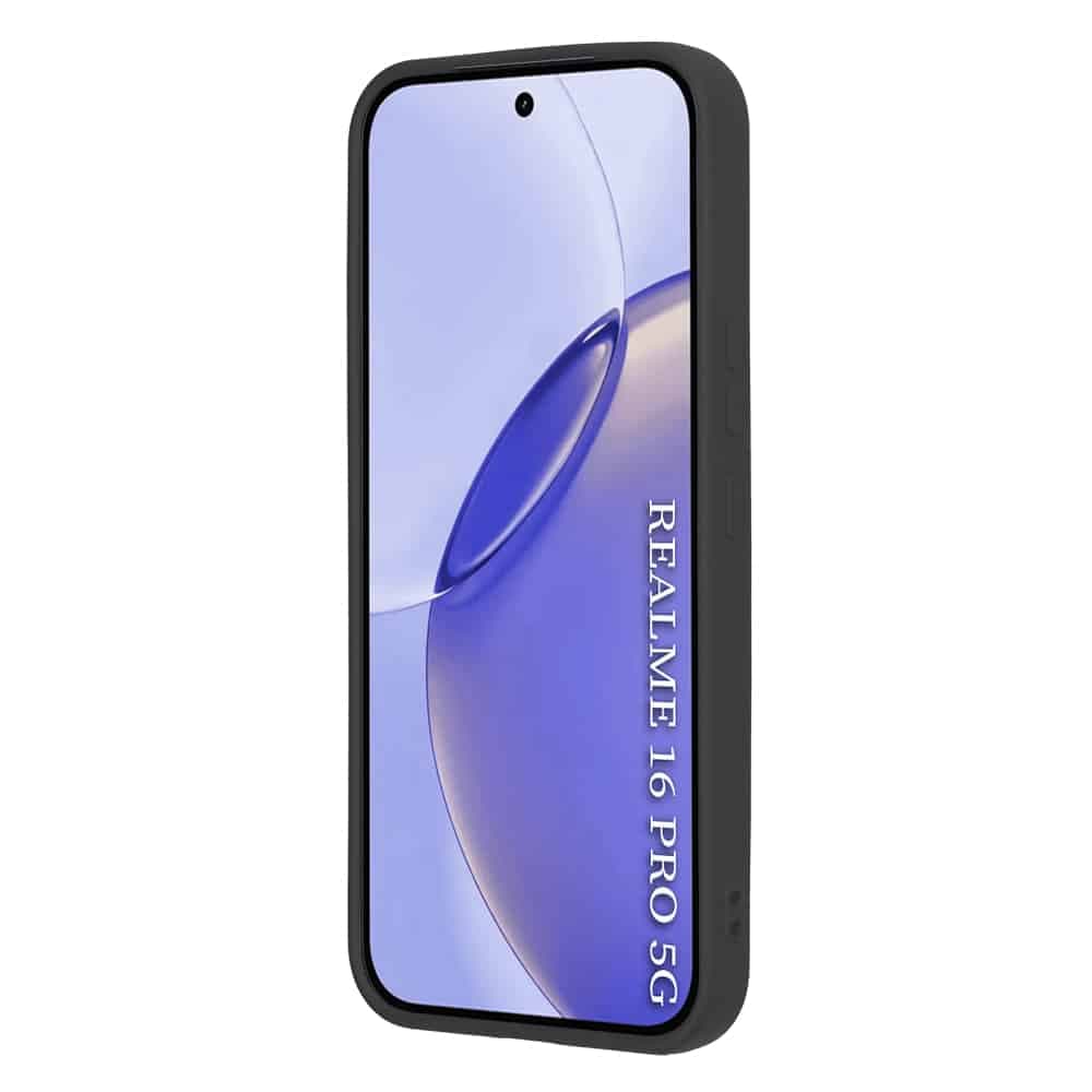Techsuit SoftFlex - θήκη για Realme 16 Pro - Μαύρο 2