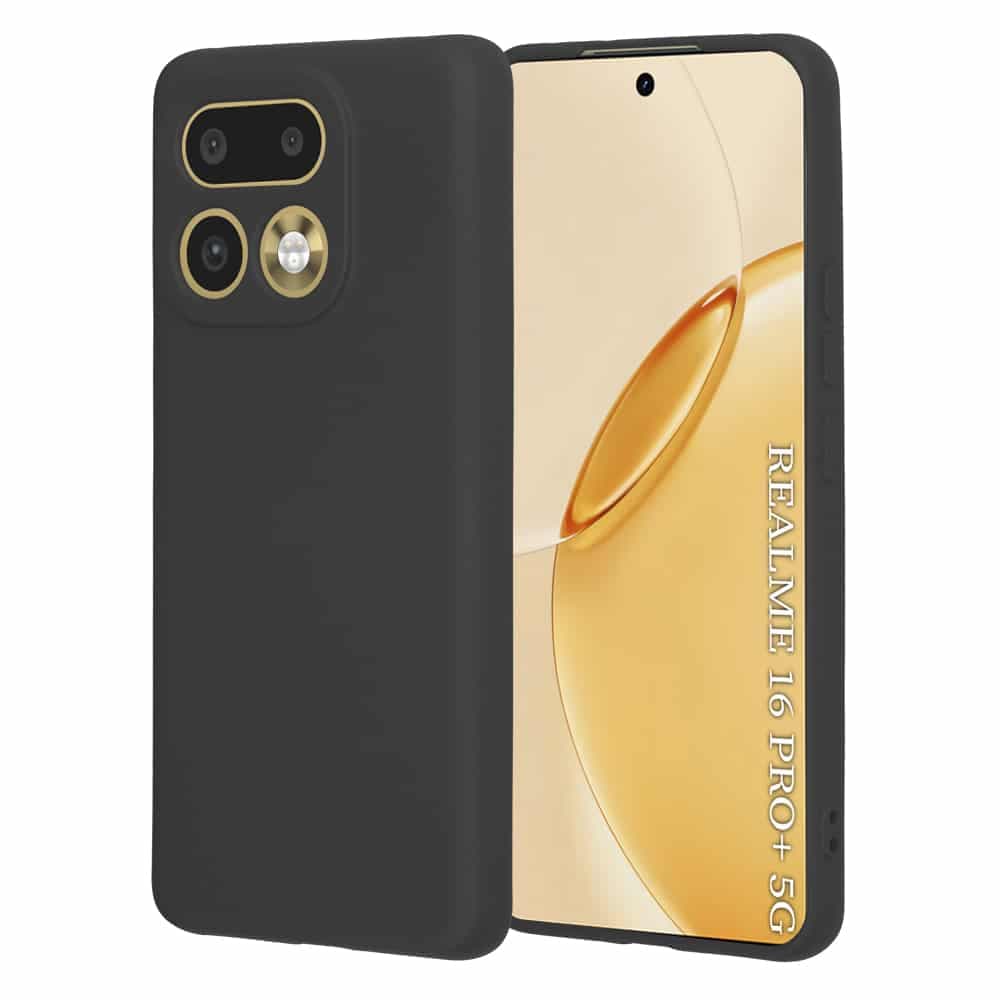 Techsuit SoftFlex - θήκη για Realme 16 Pro+ - Μαύρο
