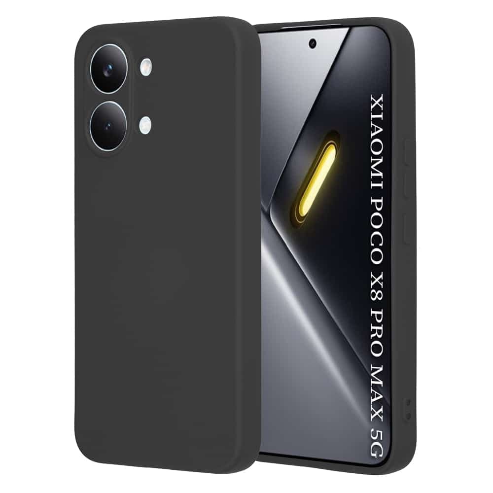 Techsuit SoftFlex - θήκη για Xiaomi Poco X8 Pro Max - Μαύρο