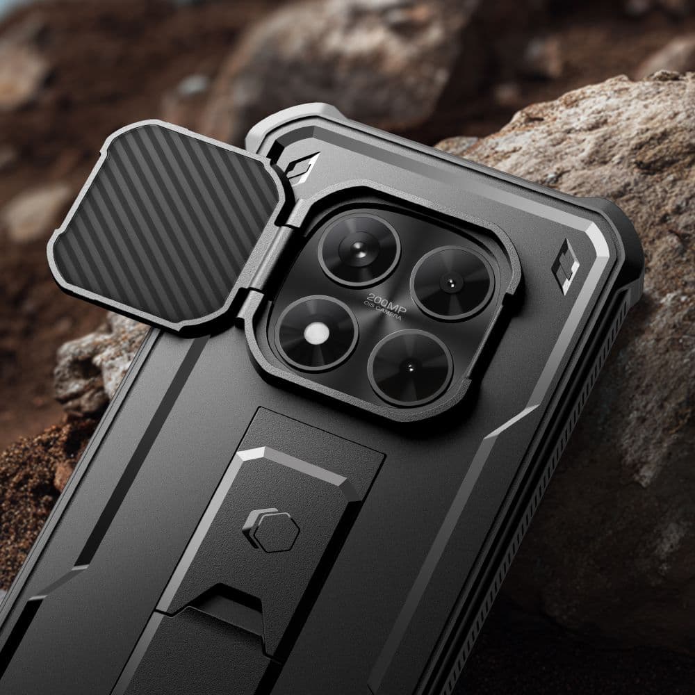 TECH-PROTECT KEVLAR CAM+ - θήκη για Xiaomi Redmi Note 15 Pro - Μαύρο 5