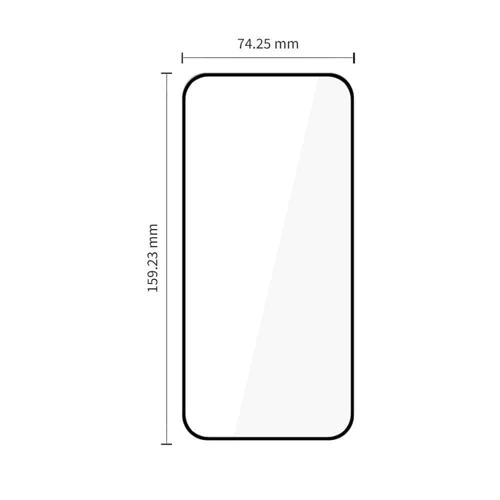 TECH-PROTECT GLASS FIT+ - θήκη για Motorola Moto G67 / G77 - Διάφανο 2