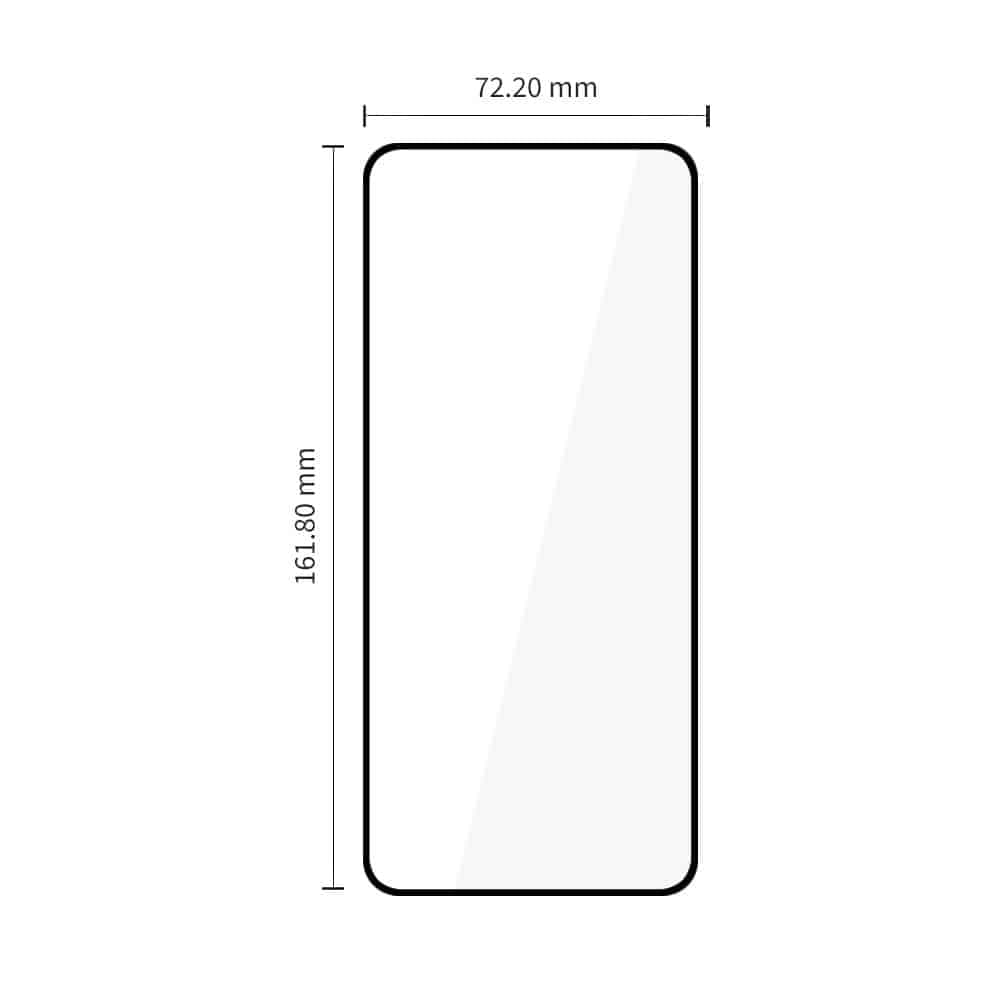 Σκληρυμένο γυαλί TECH-PROTECT GLASS FIT+ Συσκευασία των 2 τεμαχίων MOTOROLA MOTO G57 / G57 POWER / G67 POWER Μαύρο 2