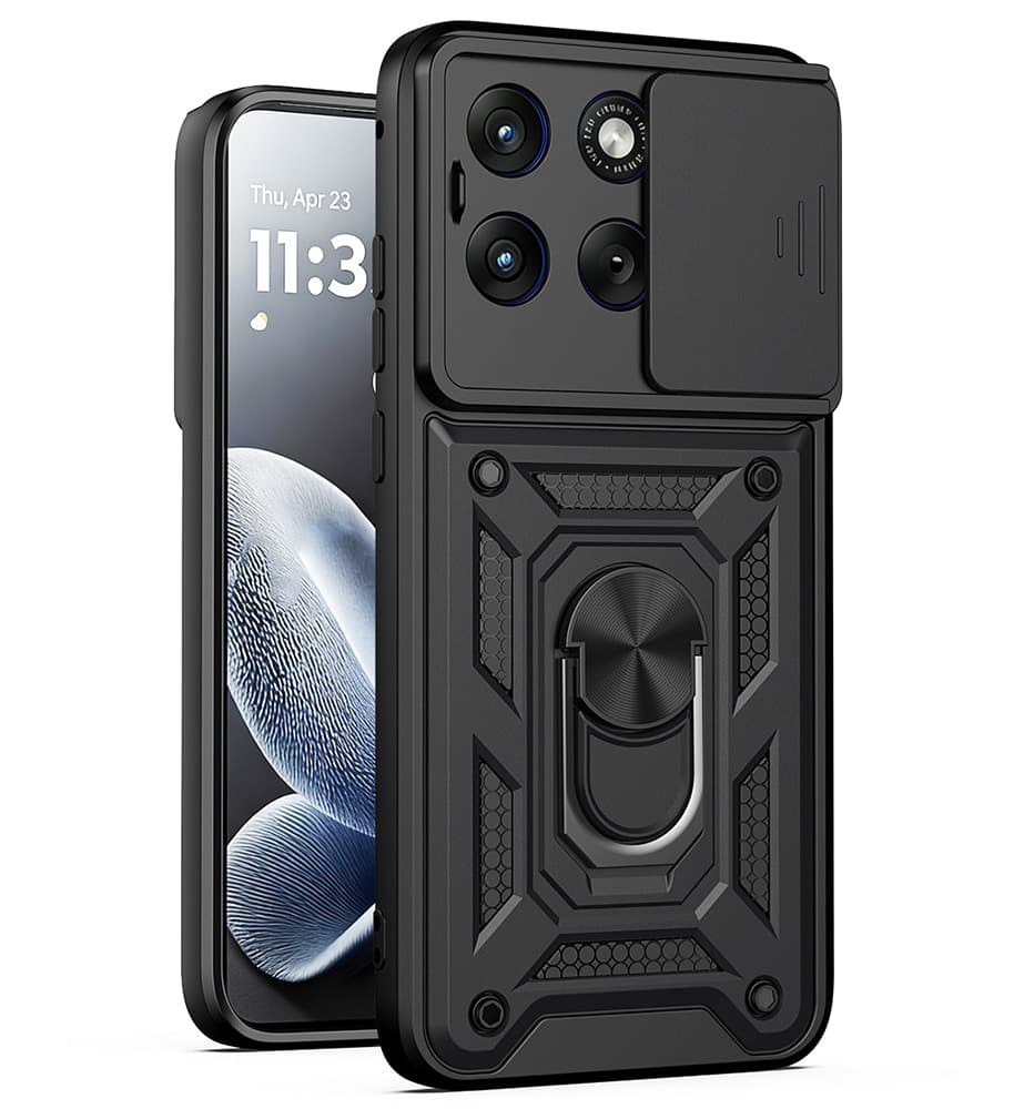 Techsuit CamShield Series - θήκη για Motorola Edge 70 Fusion - Μαύρο