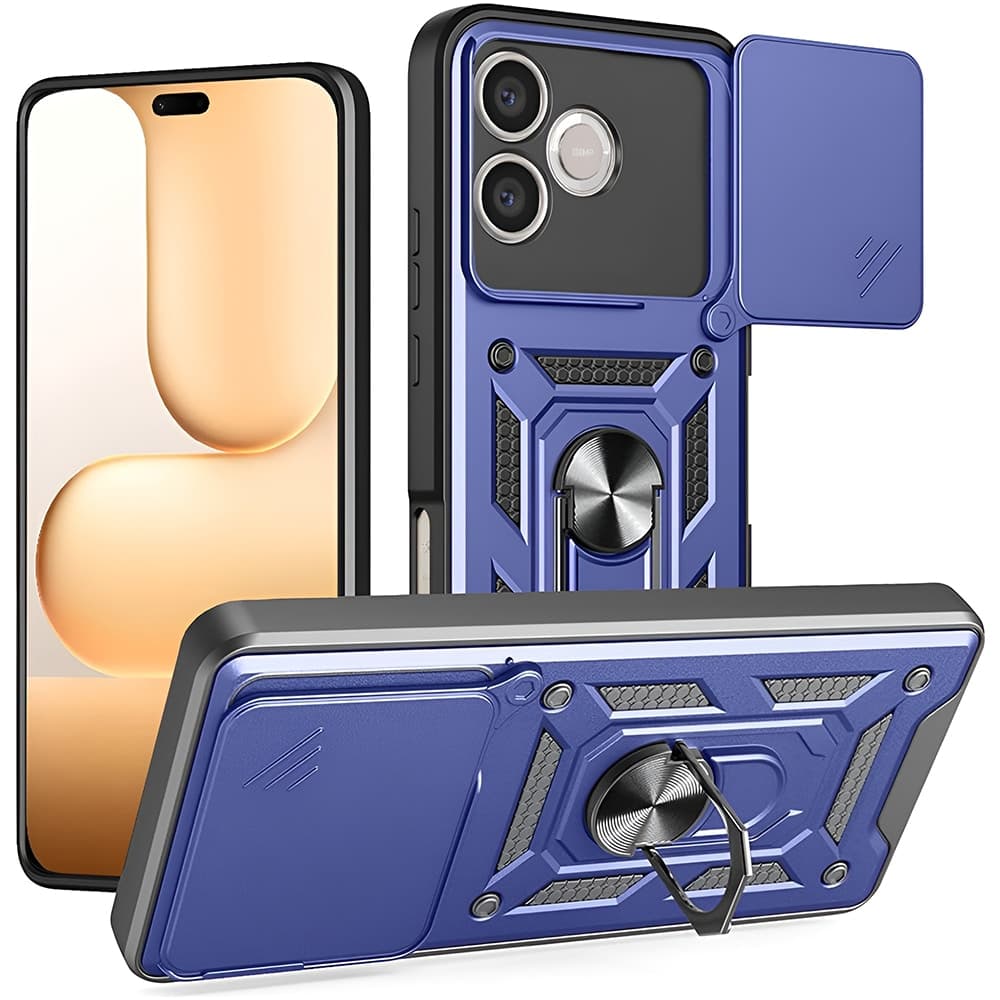 Techsuit CamShield Series - θήκη για Honor 600 Lite - Μπλε