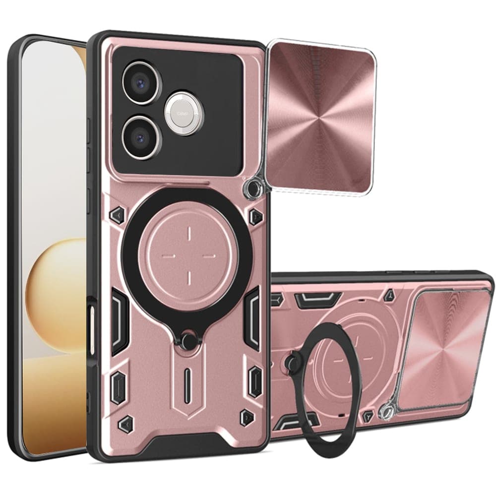Techsuit CamGuard Pro - θήκη για Honor 600 Lite - Ροζ