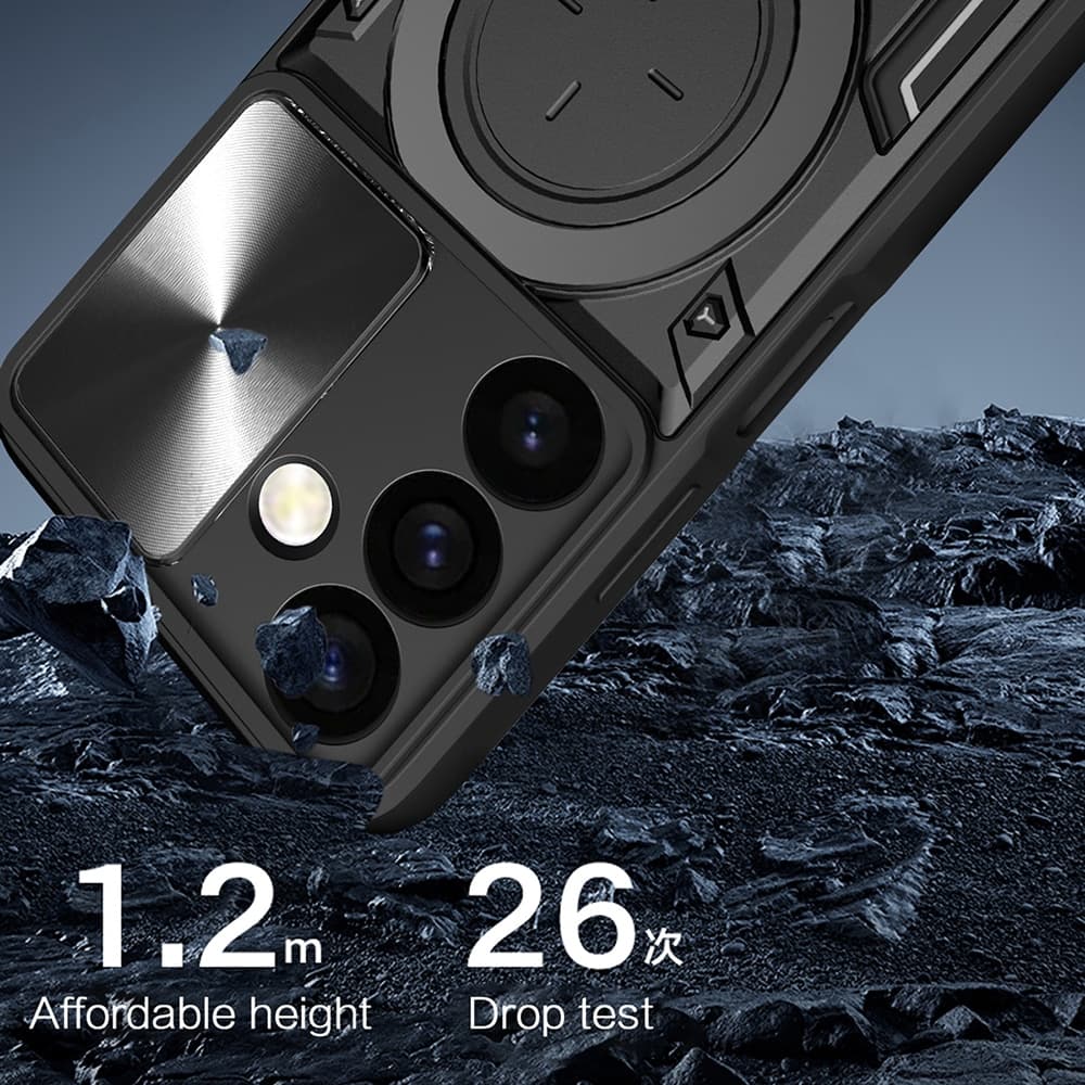 Techsuit CamGuard Pro - θήκη για Honor 600 Lite - Ροζ 4