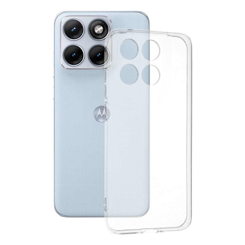 Techsuit Clear Silicone - θήκη για Motorola Edge 70 Fusion - Διάφανο