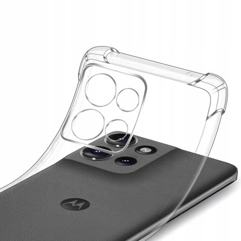 Techsuit Shockproof Clear Silicone - θήκη για Motorola Edge 70 Fusion - Διάφανο 2