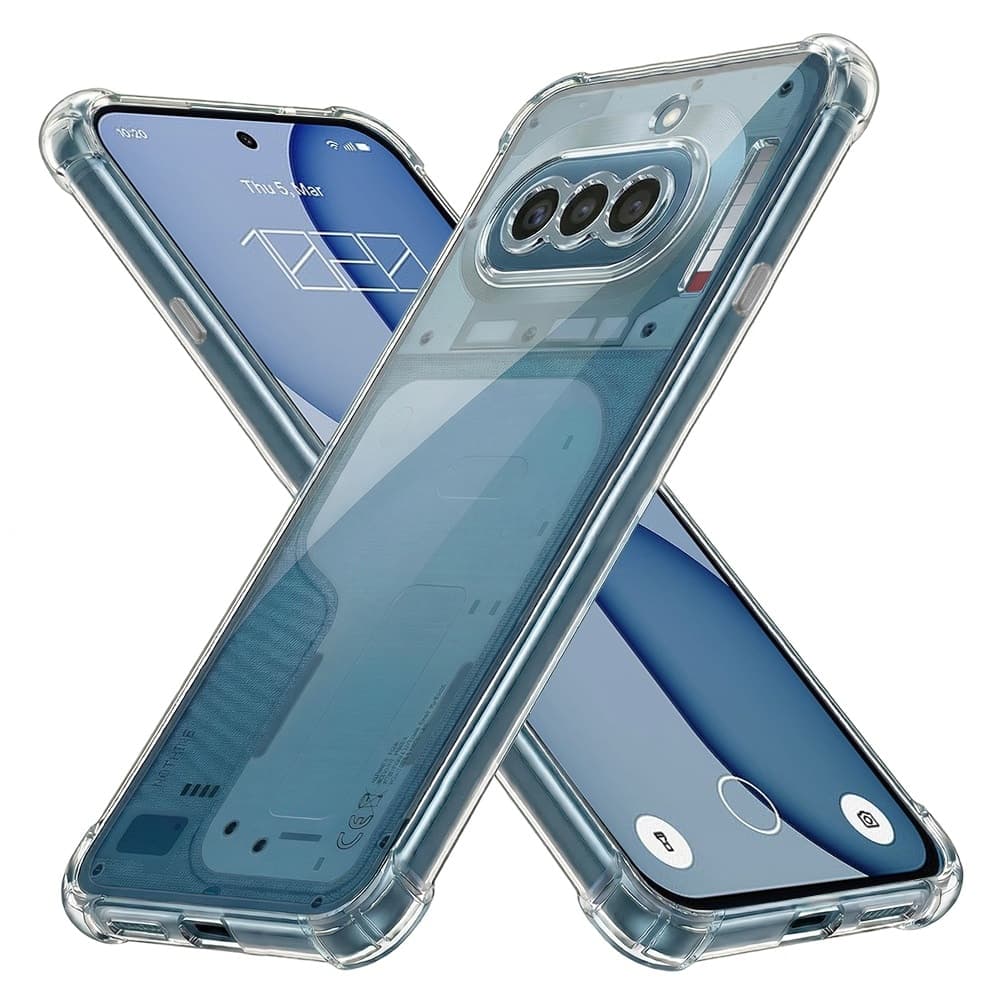 Techsuit Shockproof Clear Silicone - θήκη για Nothing Phone (4a) - Διάφανο