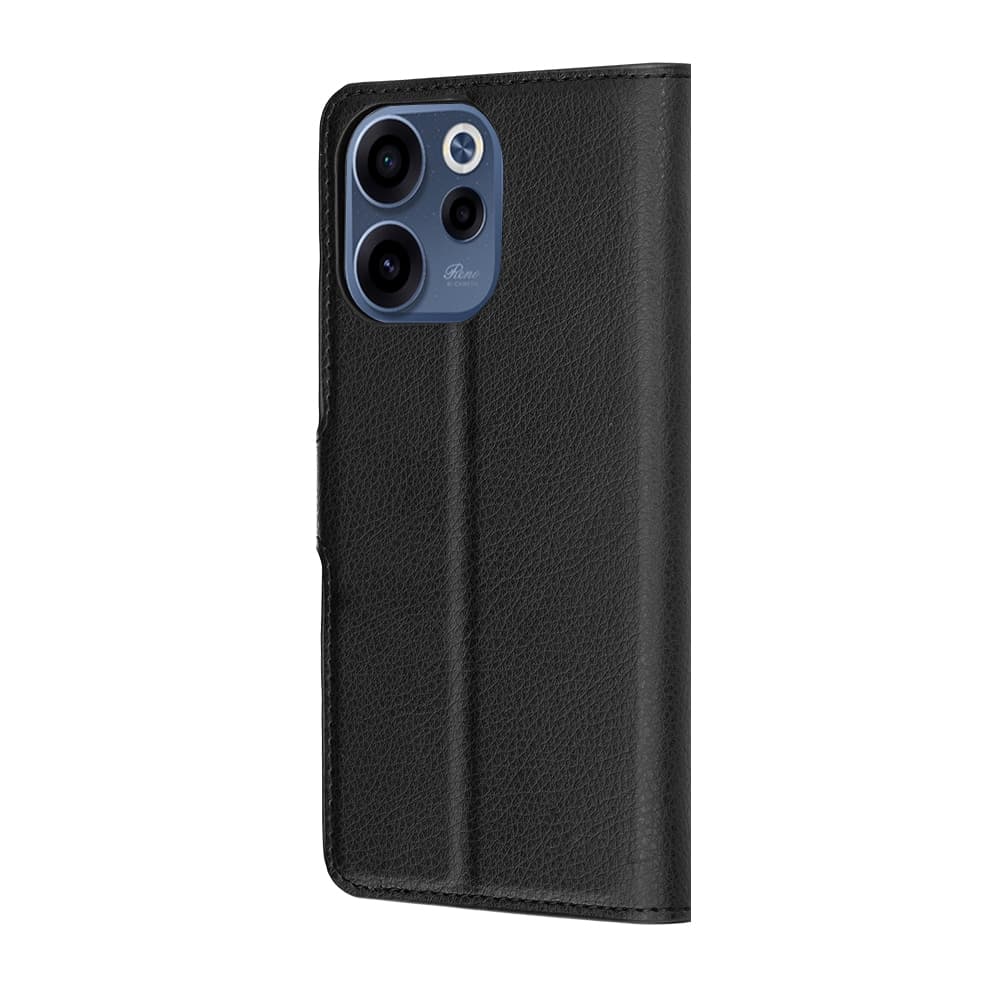 Techsuit Leather Folio - θήκη για Oppo Reno15 F / FS 5G - Μαύρο 5