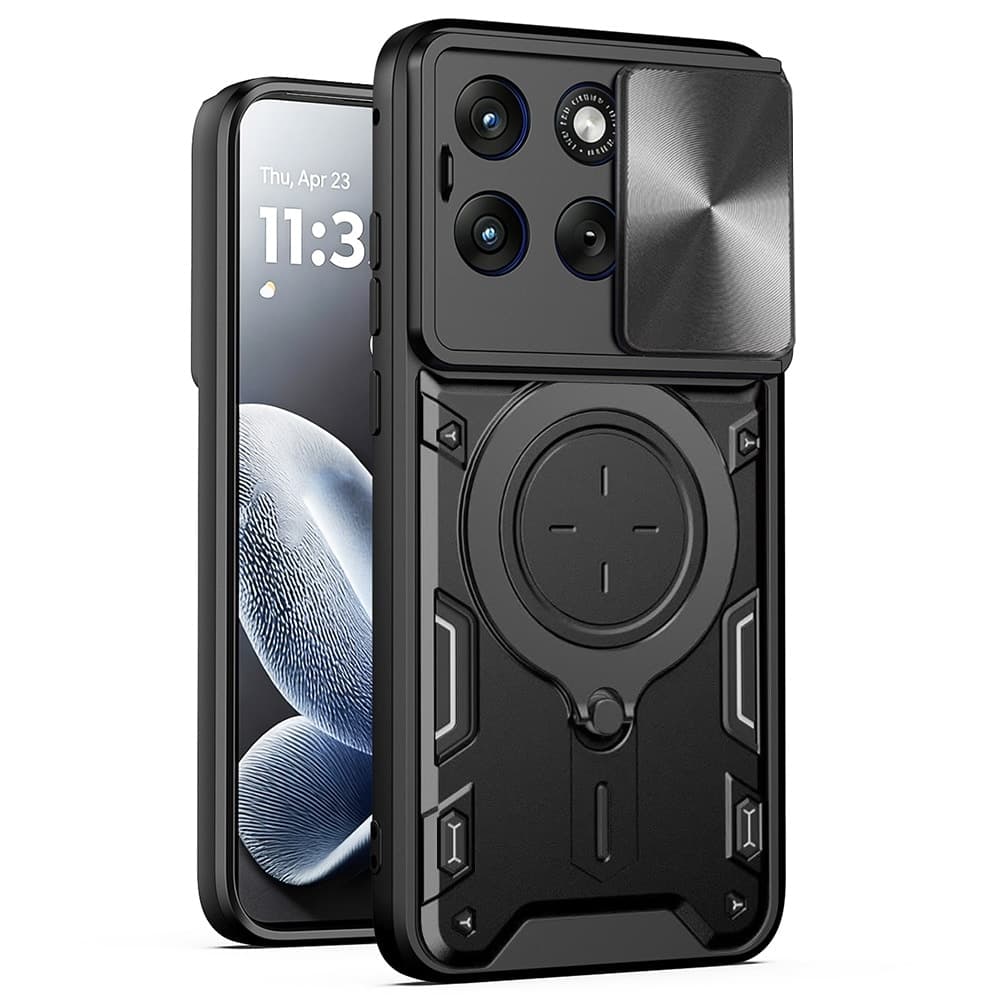 Techsuit CamGuard Pro - θήκη για Motorola Edge 70 Fusion - Μαύρο